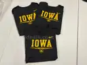 3 Nike Iowa Hawkeye Football Dri-Fit T-shirts size XL