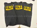 3 Nike Iowa Hawkeye Football T-shirts size XL