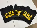 3 Nike Iowa Hawkeye Football T-shirts size 3XL