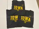 3 Nike Iowa Hawkeye Football Dri-Fit T-shirts size XXL