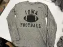 Lot of 4 grey Nike Iowa Football long sleeve size large