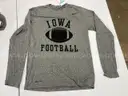 Lot of 3 grey Nike Iowa Football long sleeve size medium