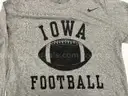 Lot of 3 grey Nike Iowa Football long sleeve size medium