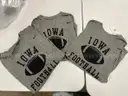 Lot of 3 grey Nike Iowa Football long sleeve size 3XL