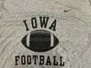 Lot of 3 grey Nike Iowa Football long sleeve size 3XL