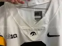University of Iowa Hawkeye Nike Football Jersey- White #2