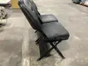 Lot of 2 Court Side Padded Folding Chairs from Carver Hawkeye Arena