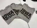 3 Iowa Hawkeyes T-shirts size XXL