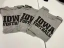 3 Iowa Hawkeyes T-shirts size XXL
