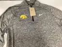 Large Nike Iowa Running Dri-Fit Quarter Zip Sweater