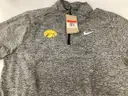 Large Nike Iowa Running Dri-Fit Quarter Zip Sweater
