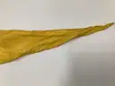 A Black Pennant and A Yellow Pennant Flown at Kinnick Stadium