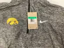 Extra Large Nike Iowa Running Dri-Fit Quarter Zip Sweater