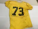 Iowa Football Practice Jersey Gold #73