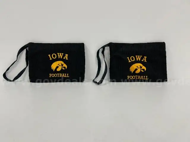 Iowa Hawkeye Football Embroidered Handbags