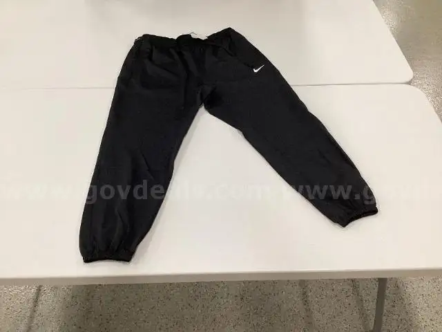 Black XL Nike Therma-Fit Open Hem Fitness Pants