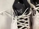 White and Black PG TB 5 Promo Basketball Shoes Size 10