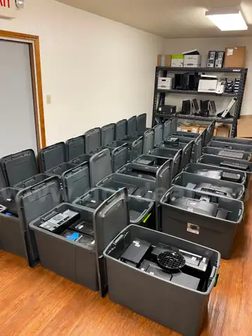 Lot of Computers, Monitors, and Accessories