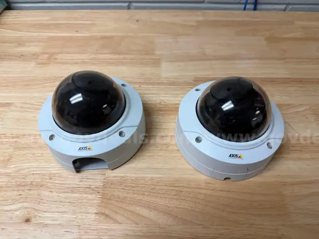 Lot of two (2) Axis P3225-LVE -MK II Security Cameras