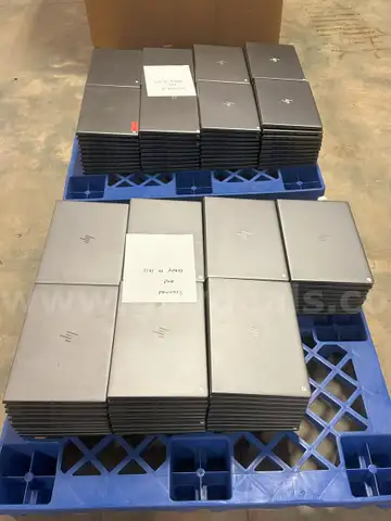 Lot of 148 HP zBook Laptops W/Chargers