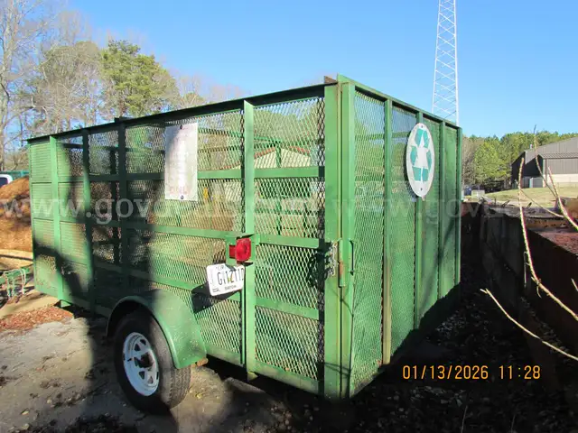 HOOPER 6 X 12 RECYCLE TRAILER
