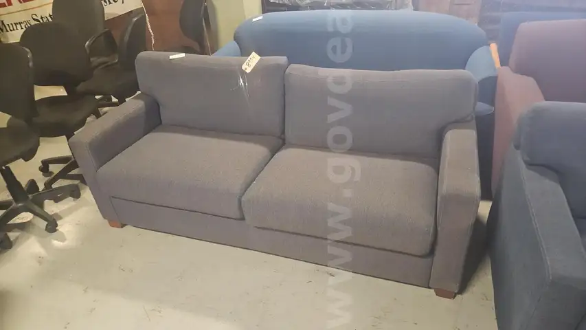 MSU Lot # 8964 - Large Grey Couch