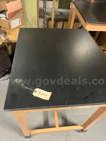 MSU Lot # 9055-Slate Top Table