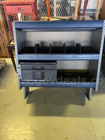 MSU Lot # 9152- CargoVan Shelving