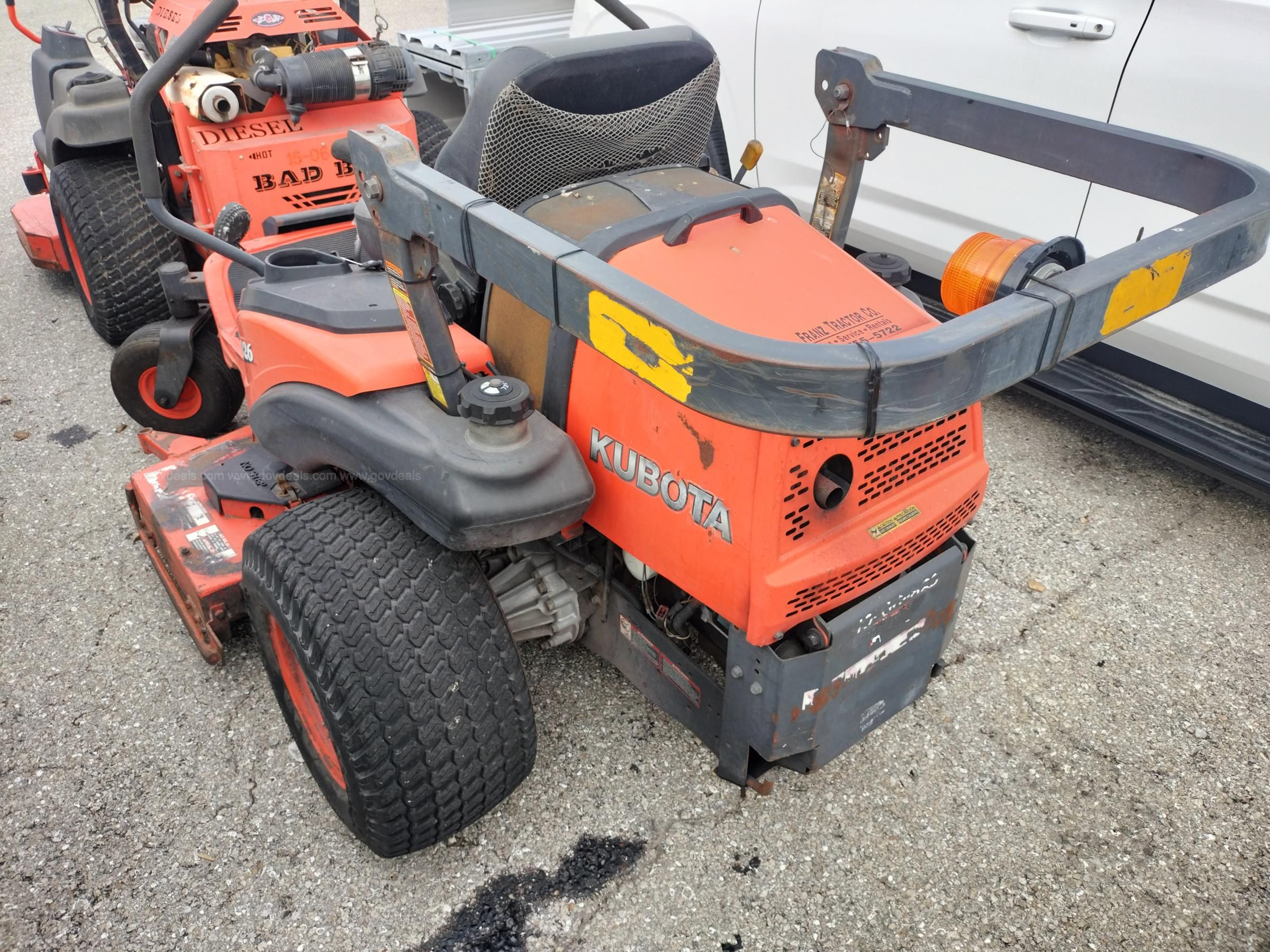 Kubota diesel zero online turn mower