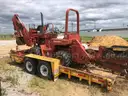 Ditch Witch 5010 Diesel and E-P Trailer 18 foot long 78&#x22; wide