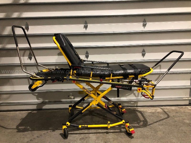 Stryker 6083 MX-PRO Manual Bariatric Ambulance Cot | GovDeals