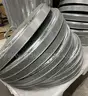 **** LARGE METAL TRASH CANS WITH EXTRA LIDS (1 PALLET) **** (I)