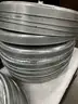 **** LARGE METAL TRASH CANS WITH EXTRA LIDS (1 PALLET) **** (I)