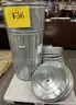 **** LARGE METAL TRASH CANS WITH EXTRA LIDS (1 PALLET) **** (I)