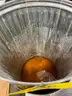 **** LARGE METAL TRASH CANS WITH EXTRA LIDS (1 PALLET) **** (I)