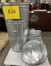 **** LARGE METAL TRASH CANS WITH EXTRA LIDS (1 PALLET) **** (I)