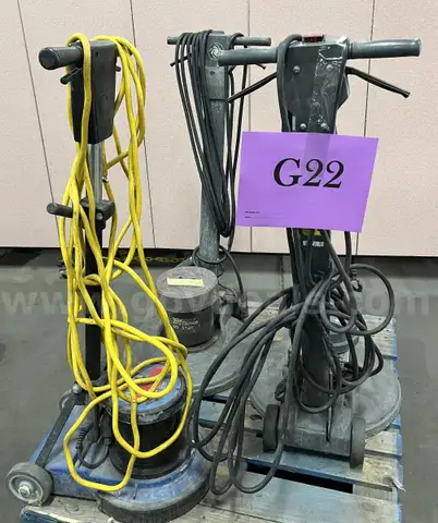 **** ASSORTED COMMERCIAL FLOOR SCRUBBERS (3 UNITS) **** (I)