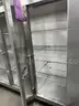 **** TRAULSEN G30010 SOLID DOOR 3 SECTION REACH-IN MOBILE REFRIGERATOR (91&#x22; x 43&#x22; x 83 1/2&#x22;) **** (I)