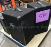 **** PEAVEY XR600G 400-WATT POWERED MIXER WITH 2 SPEAKERS (3 UNITS) **** (I)