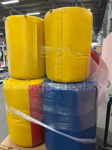 **** UCS SOFT-PLAY DONUT PLUG, OCTAGONAL SPOT TRAINERS, AND VESTIBULAR DOME (5 UNITS) **** (I)
