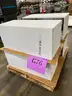 **** METAL OVERHEAD STORAGE CABINETS WITH MAGNETIC LED LIGHT STRIP (4 UNITS) **** (I)