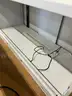 **** METAL OVERHEAD STORAGE CABINETS WITH MAGNETIC LED LIGHT STRIP (4 UNITS) **** (I)