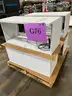 **** METAL OVERHEAD STORAGE CABINETS WITH MAGNETIC LED LIGHT STRIP (4 UNITS) **** (I)