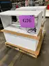 **** METAL OVERHEAD STORAGE CABINETS WITH MAGNETIC LED LIGHT STRIP (4 UNITS) **** (I)