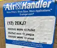 **** PLEATED AIR FILTERS 20&#x22; x 25&#x22; x 2&#x22; (1 PLT.) (ASSORTED BRANDS) (APROX. 12 FILTERS/BOX) **** (I)
