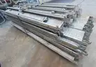 **** SAFWAY GALVANIZED METAL SCAFFOLDING (92.5&#x22; L. x 9&#x22; W.AND 17&#x22; L. x 9&#x22; W.) (4 PALLETS) **** (Y)