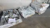 **** SAFWAY GALVANIZED METAL SCAFFOLDING (92.5&#x22; L. x 9&#x22; W.AND 17&#x22; L. x 9&#x22; W.) (4 PALLETS) **** (Y)