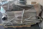 **** SAFWAY GALVANIZED METAL SCAFFOLDING (92.5&#x22; L. x 9&#x22; W.AND 17&#x22; L. x 9&#x22; W.) (4 PALLETS) **** (Y)