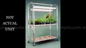 **** GROW-LAB 2-TIER MOBILE INDOOR GARDEN (52&#x22; W. x 23&#x22; D. x 74&#x22; H.) **** (I)