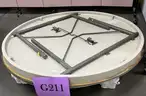 **** VIRCO CORE-A-GATOR 60&#x22; RD. COMMERCIAL LIGHTWEIGHT PLASTIC FOLDING TABLES (2 UNITS) **** (I)